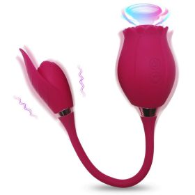 Rose Vibrator for Women, G Spot Clitoral Stimulator Massager for Couples - Rose