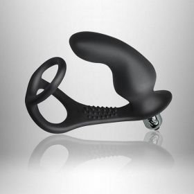 Ro-Zen Pro Rechargeable 10X Black Prostate Massager - RO10ZENPROBK