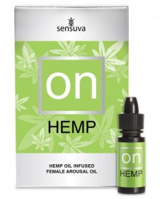 On For Her Hemp Infused Oil Female Arousal .17oz Bottle - ONVL175L