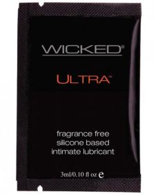 Ultra Silicone Based Lubricant - 3 ml. Packet Fragrance Free - TCN-WS5007