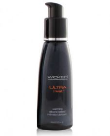 Wicked sensual care collection ultra heat silicone based lubricant - 2 oz fragrance free - TCN-WS7025