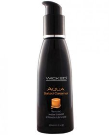 Wicked Aqua Salted Caramel Lube 4oz - TCN-WS3249