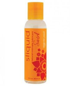 Sliquid Naturals Swirl Lubricant Tangerine Peach 2oz - TCN-SLQ-027