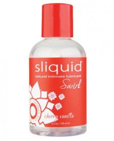 Sliquid Swirl Lubricant Cherry Vanilla 4.2oz - SL005