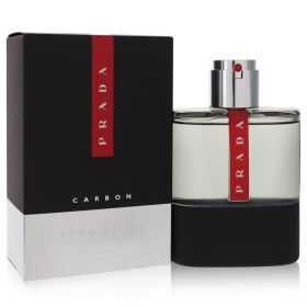 Prada Luna Rossa Carbon by Prada Eau De Toilette Spray - Men - 3.4 oz