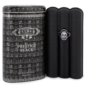 Cuba Prestige Black by Fragluxe Eau De Toilette Spray - Men - 3 oz