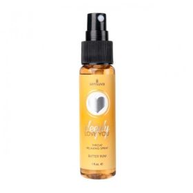 Deeply Love You Throat Spray Butter Rum 1oz - ONVL495