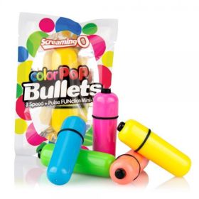 Color Pop Bullet Vibrator Neon Green - SCRCPBUL101GN