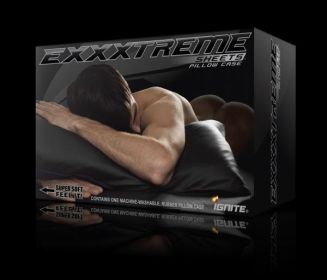 Exxxtreme Sheets Pillow Case King Black - SIN95135