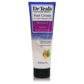 Dr Teal's Pure Epsom Salt Foot Cream by Dr Teal's Pure Epsom Salt Foot Cream with Shea Butter & Aloe Vera & Vitamin E - Women - 8 oz